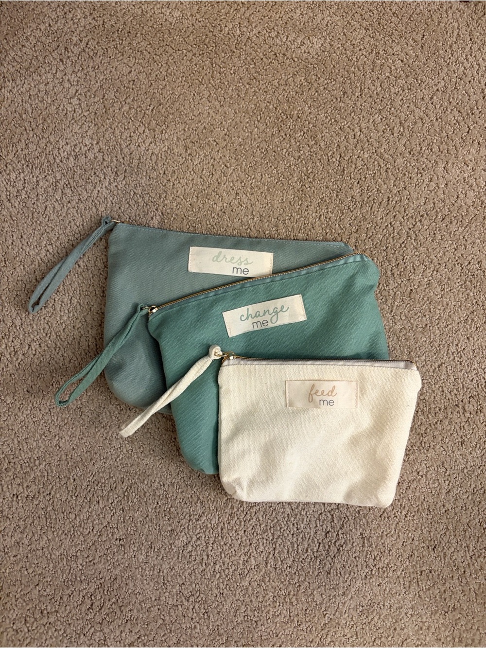 Pearhead Baby Diaper Bag Pouch Set